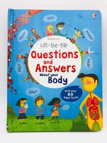 Lift the Flap Questions & Answers About Your Body (Usborne Lift-the-Flap-Books) 英文原版