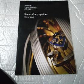 UNIVERSITY  OF HULL  Degree Congregations  Winter2018。