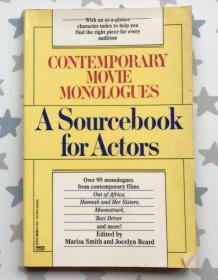 Contemporary Movie Monologues A Sourcebook for Actors