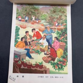 1966年初版年画缩样-河南人民出版社