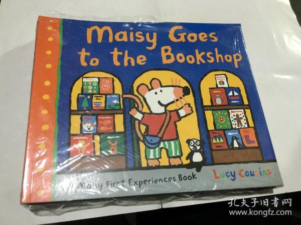 英文版绘本 Maisy Goes to the Bookshop 小鼠波波 启蒙英语早教童书适合3-6岁 (全8册原封)