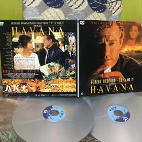 Havana 哈瓦那 Robert Redford 罗伯特雷德福 90年代末已绝版的12寸日本镭射激光LD影碟 仅用镭射影碟机播放