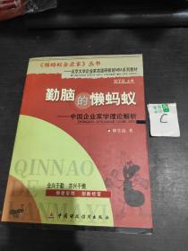 勤脑的懒蚂蚁:中国企业家学理论解析