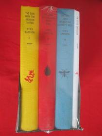 Stieg Larsson：The Millennium trilogy      【4本盒装 】（16开，精装），外文原版