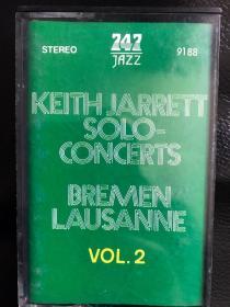 keith jarrett，solo concerts，bremen-lausanne，原版磁带音质完好