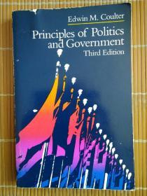《Principles of Politics and Government》Third Edition      1987年版