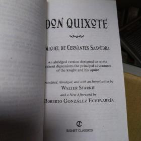 Don Quixote (SignetClassics) 堂吉诃德 英文原版书