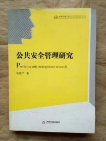 中国书籍文库：公共安全管理研究