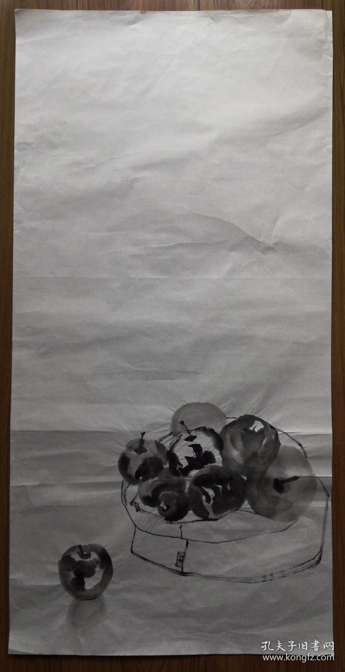 手绘真迹国画：无款20191227-06（3尺）