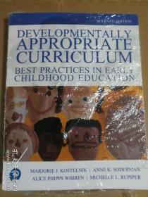 现货 Developmentally Appropriate Curriculum: Best Practices in Early Childhood Education   英文原版 0—12岁儿童社会性发展：理论与技巧  马乔里J.科斯特尔尼克  适当发展的课程：幼儿教育的最佳做法（第7版）