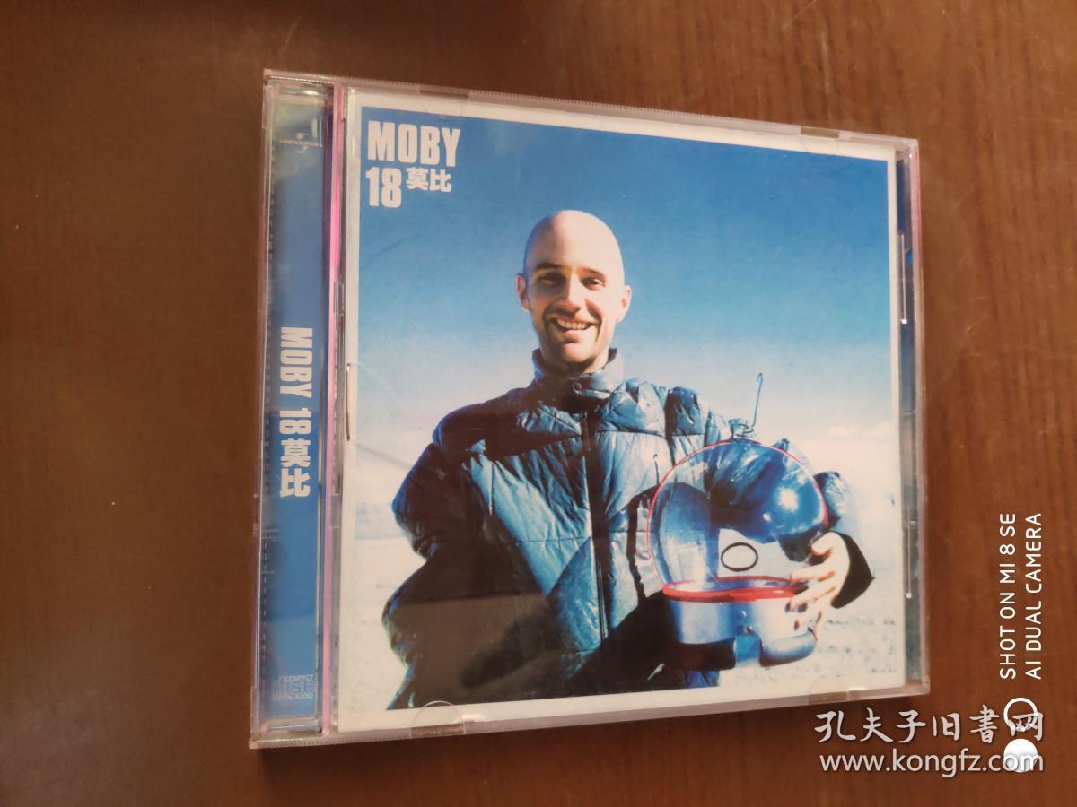 MOBY  18  莫比   音乐光盘一张