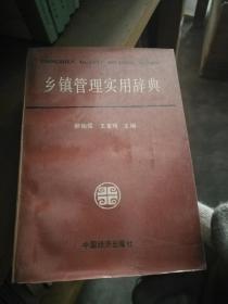 乡镇管理实用辞典