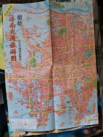 济南市交通旅游图（2开）