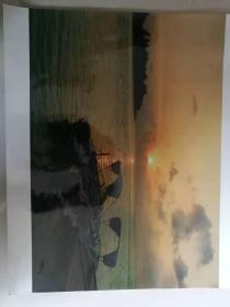 大幅彩色风光摄影照片：美丽的马尔代夫。