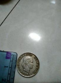 1953年10 外国硬币