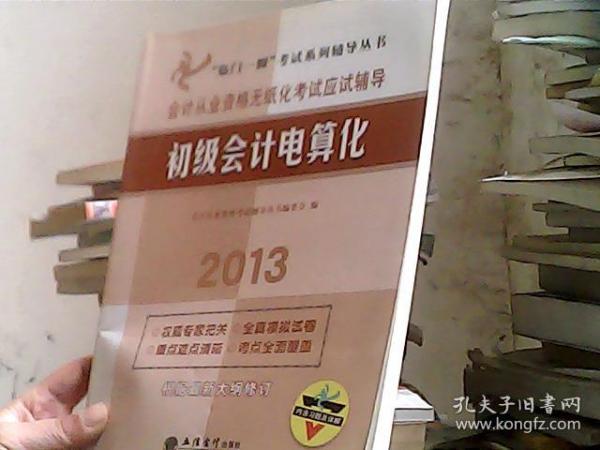 “临门一脚”考试系列辅导丛书·初级会计电算化：2013会计从业资格无纸化考试应试辅导