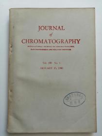 JOURNAL of CHROMATOGRAPHY  Vol.188  No.1  （英文原版杂志 色谱学 馆藏书）