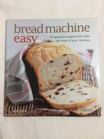 bread machine easy 英文原版