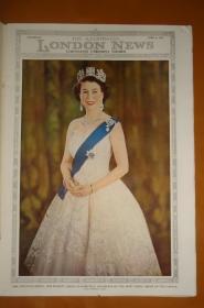 Illustrated London News Coronation Ceremony Number 1953年《伦敦新闻画报》英女王伊丽莎白二世登基特刊 精美插图 品上佳