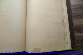 商务印书馆 宣统元年初版《世界新舆图》八开漆布面精装巨册  彩色单面精印  （品可称佳，珍稀包递）D011