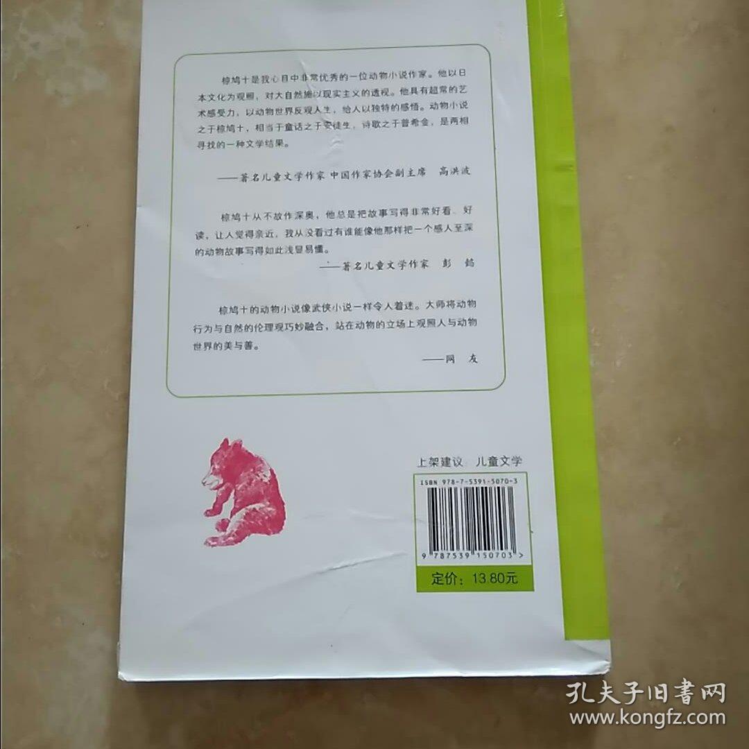 国际安徒生大奖国内奖：椋鸠十动物小说爱藏本 山大王