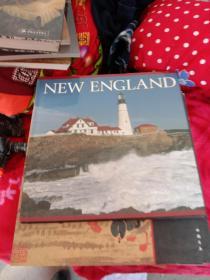 英文原版画册  NEW ENGLAND