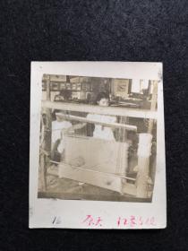 五十年代【女工织席】老照片   珍贵