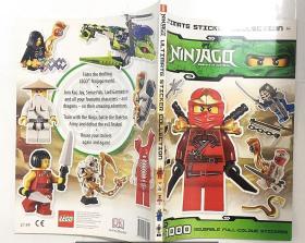 Lego Ninjago Ultimate Sticker Collection  乐高幻影忍者贴纸书  英文原版  平装