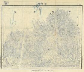 【提供资料信息服务】民国三十六年（1947年）《大同广灵张家口蔚县老地图》图题为《阳眷镇》，全图年代准确，绘制详细，比例尺五万分之一，此时阳眷镇上属广灵县，现阳眷镇属蔚县。大同广灵县、张家口蔚县地理地名历史变迁重要史料。晋察冀军区司令部印制军图，此图种非常少，很难得。原图高清复制，裱框后，风貌佳。