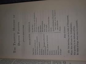GOETHE'S FAUST BY JOHN ANSTER LL.D. 半皮装帧 烫金竹节书脊 书顶刷金 19X13CM