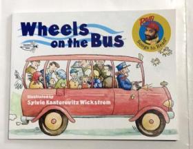 英文原版 Wheels on the Bus 车轮滚滚 经典童谣儿歌儿童绘本童书  英文绘本 3-6岁  平装