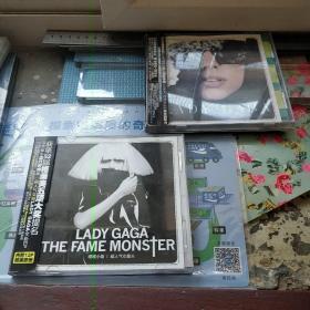 CD 光盘 超人气冠军特典 嘎嘎小姐 LADY GAGA+Lady Gaga 嘎嘎小姐 The Fame 超人气 正版CD 内地引进版 （2张合售）