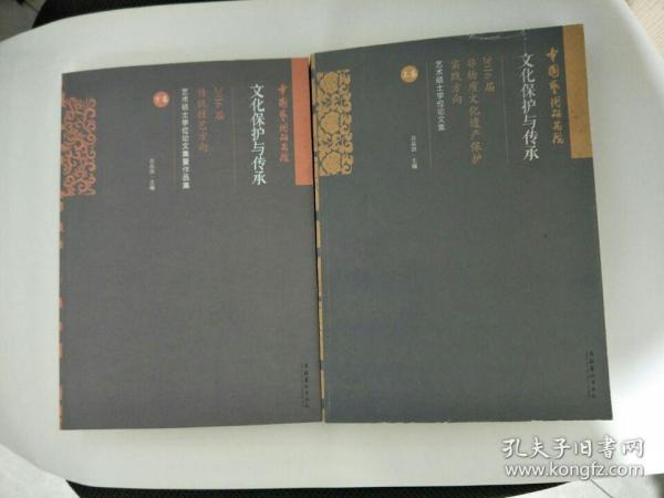 中国艺术研究院   文化保护与传承（2016）  上下册