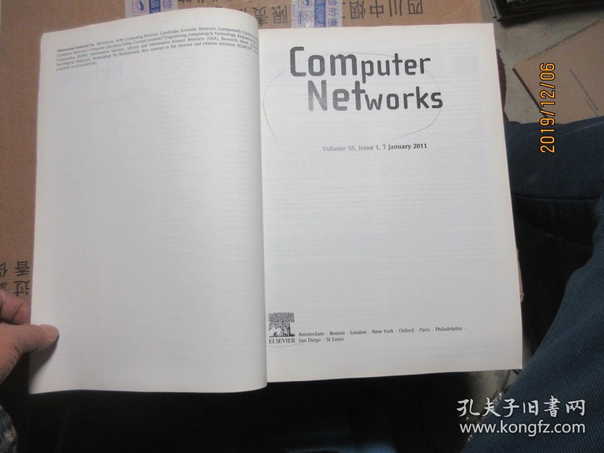 COMPUTER NETWORKS VOL.55 ISSUE 1 7225