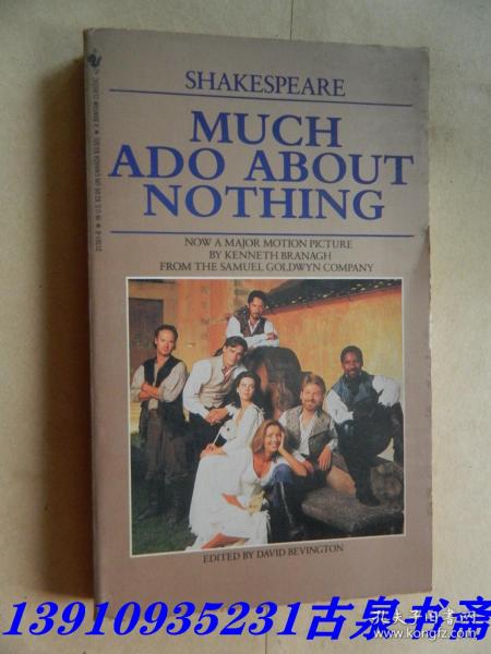 英文原版 Much Ado About Nothing （Bantam Classics）