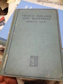 FRENCH PHRASES AND QUESTIONS   1924年版