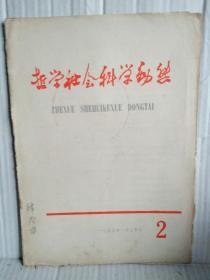 哲学社会科学动态（1959年第2期）（半月刊）