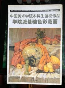 中国美院本科生色彩留校范画 中国美院基础部留校作品 色彩静物（稀缺书籍）