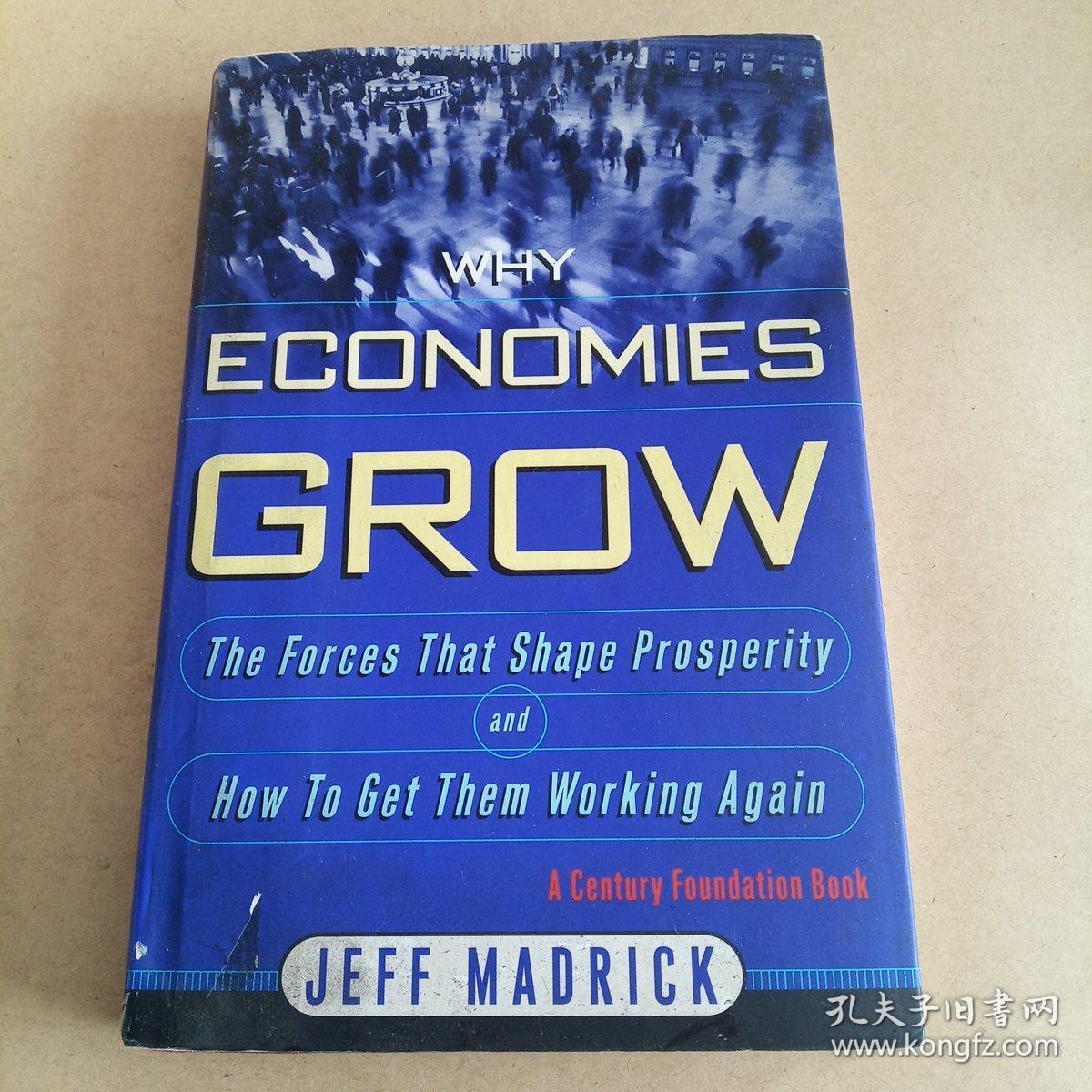 Why Economies Grow（英文 原版）