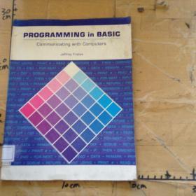 PROGRAMMING IN BASIC