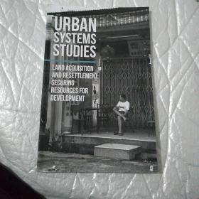 URBAN  SYSTEMS  STUDIES 城市系统研究。