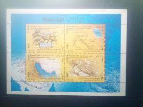 伊朗2006伊朗和波斯湾地图小型张