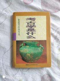 考古学是什么（俞伟超考古学理论文选）（硬精装本、馆藏书）