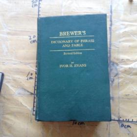 BREWER'S :DICTIONARY OF PHRASE AND FABLE