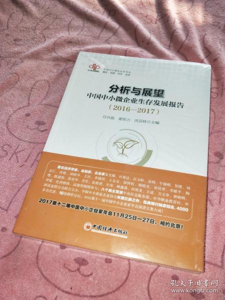 分析与展望：中国中小微企业生存发展报告 2016-2017）