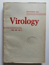 Virology VOL.105 NO.2   （英文原版杂志 病毒学 馆藏书）