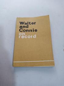 WALTER AND COMNIE ON RECORD