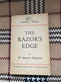 The Razor's Edge（剃刀边缘） 47年版（含精美藏书票）毛姆代表作 个人私藏非卖品