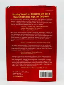 Resonant Leadership: Renewing Yourself and Connecting with Others Through Mindfulness, Hope and Compassion 英文原版-《共鸣式领导：通过正念、希望和同情来更新自己并与他人联系》