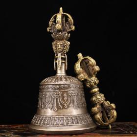 盒装铜金刚降魔杵铃杵一套 特价包邮